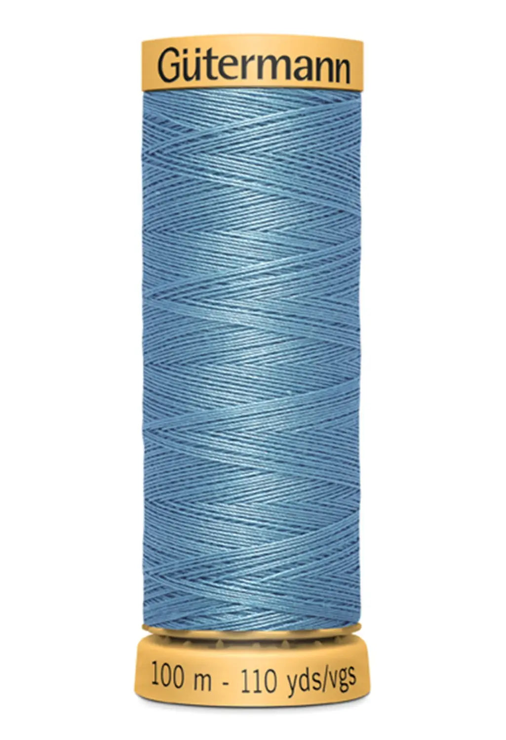 Cotton 50 100m Solid Medium Blue Sky