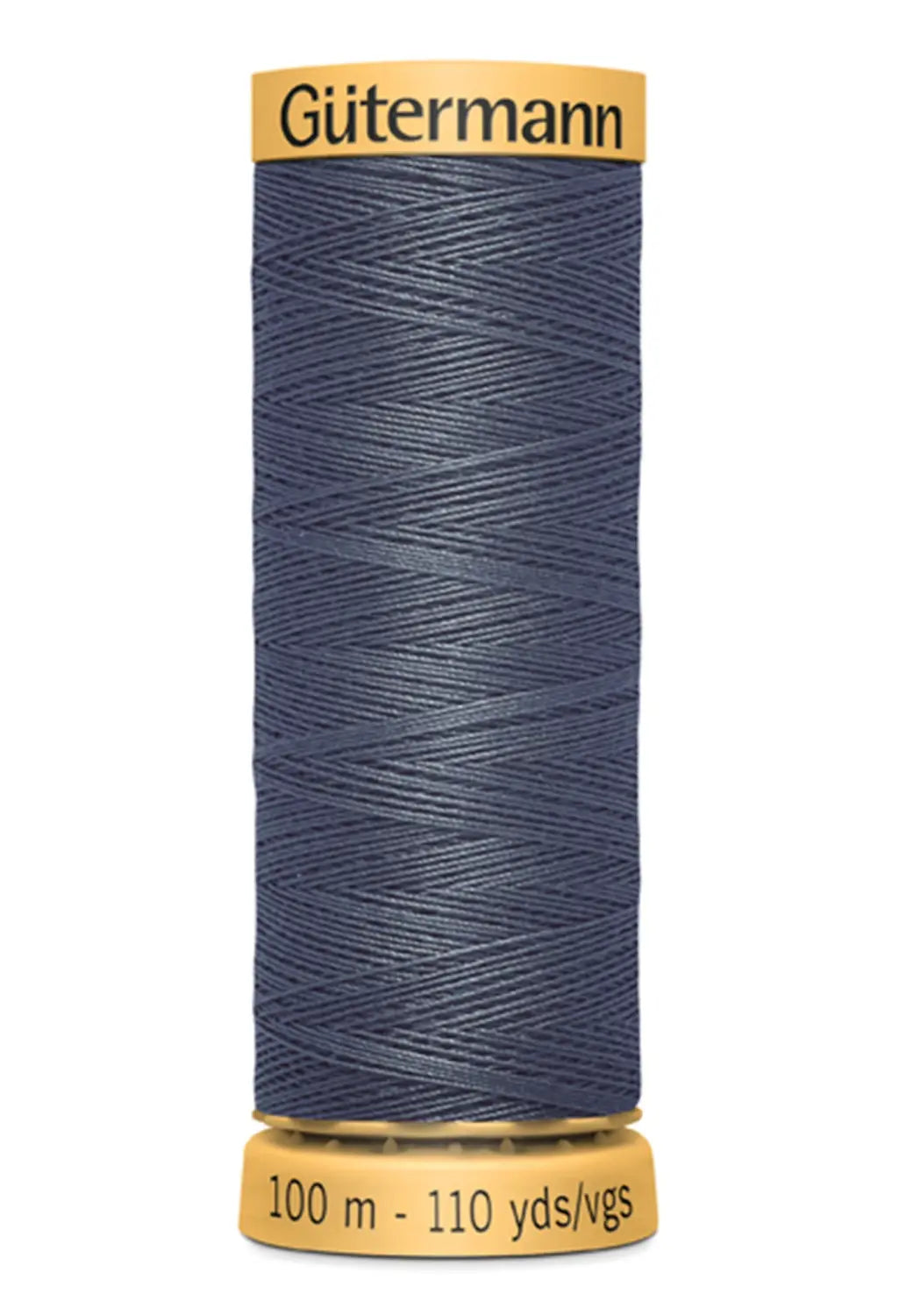 Cotton 50 100m Solid Slate Board Gray
