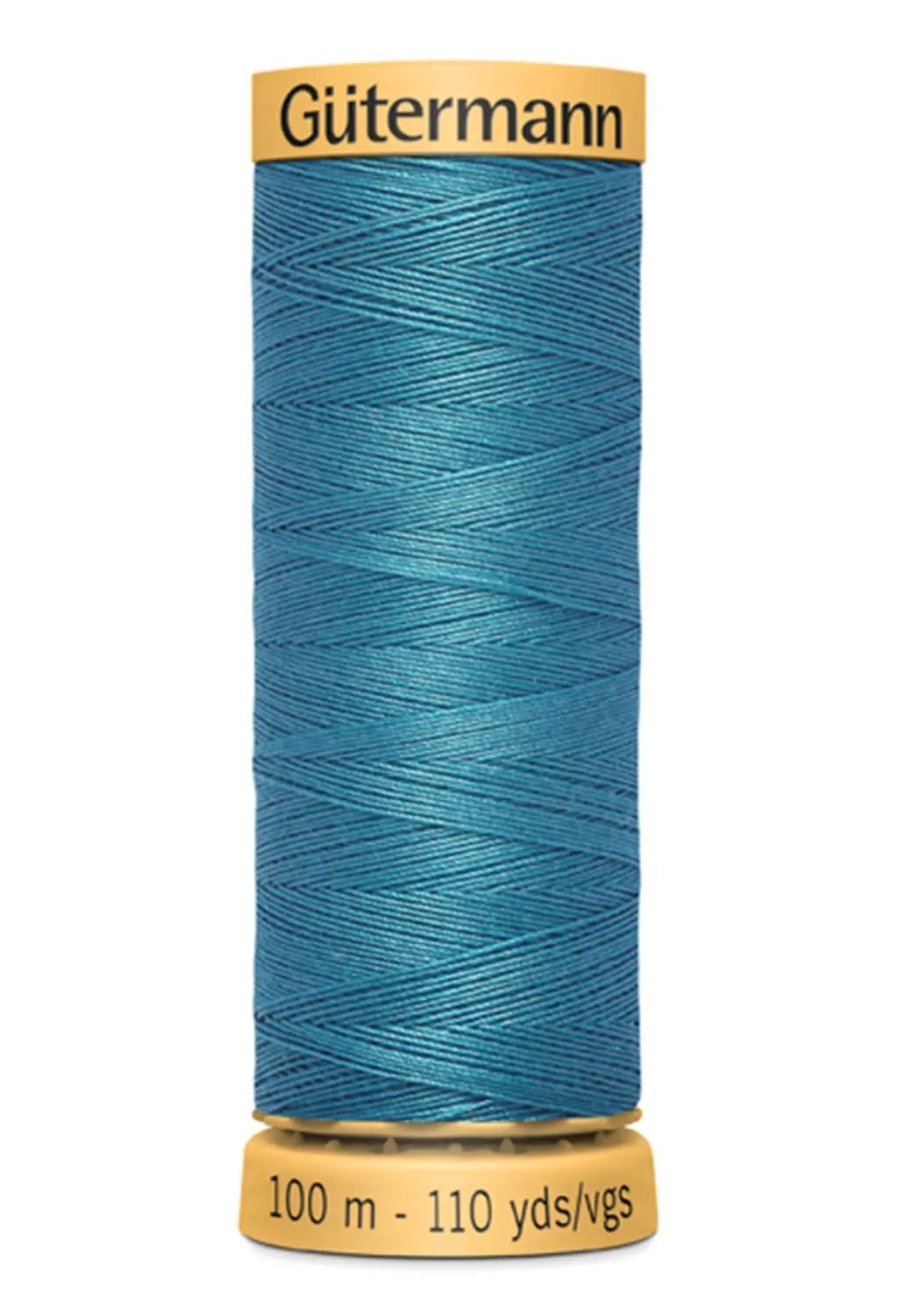 Cotton 50 100m Solid Turquoise Blue