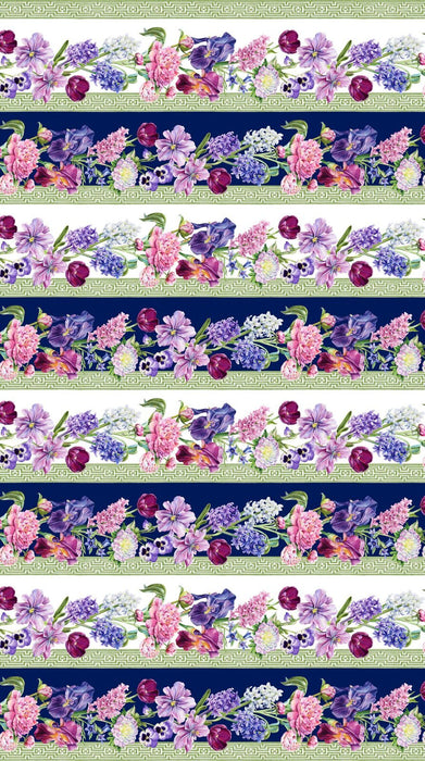 Deborah's Garden - Border Print