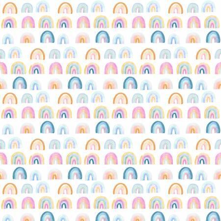 Summer Lovin Rainbows white