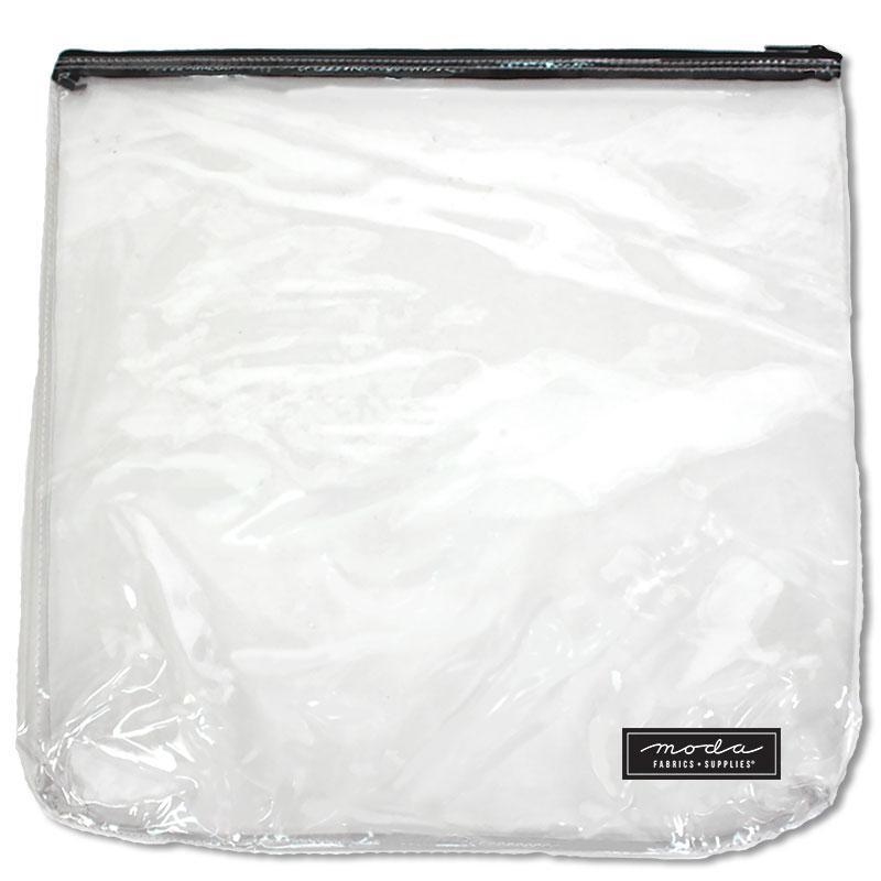 Clear Bag w/ Zipper 17" x 17"