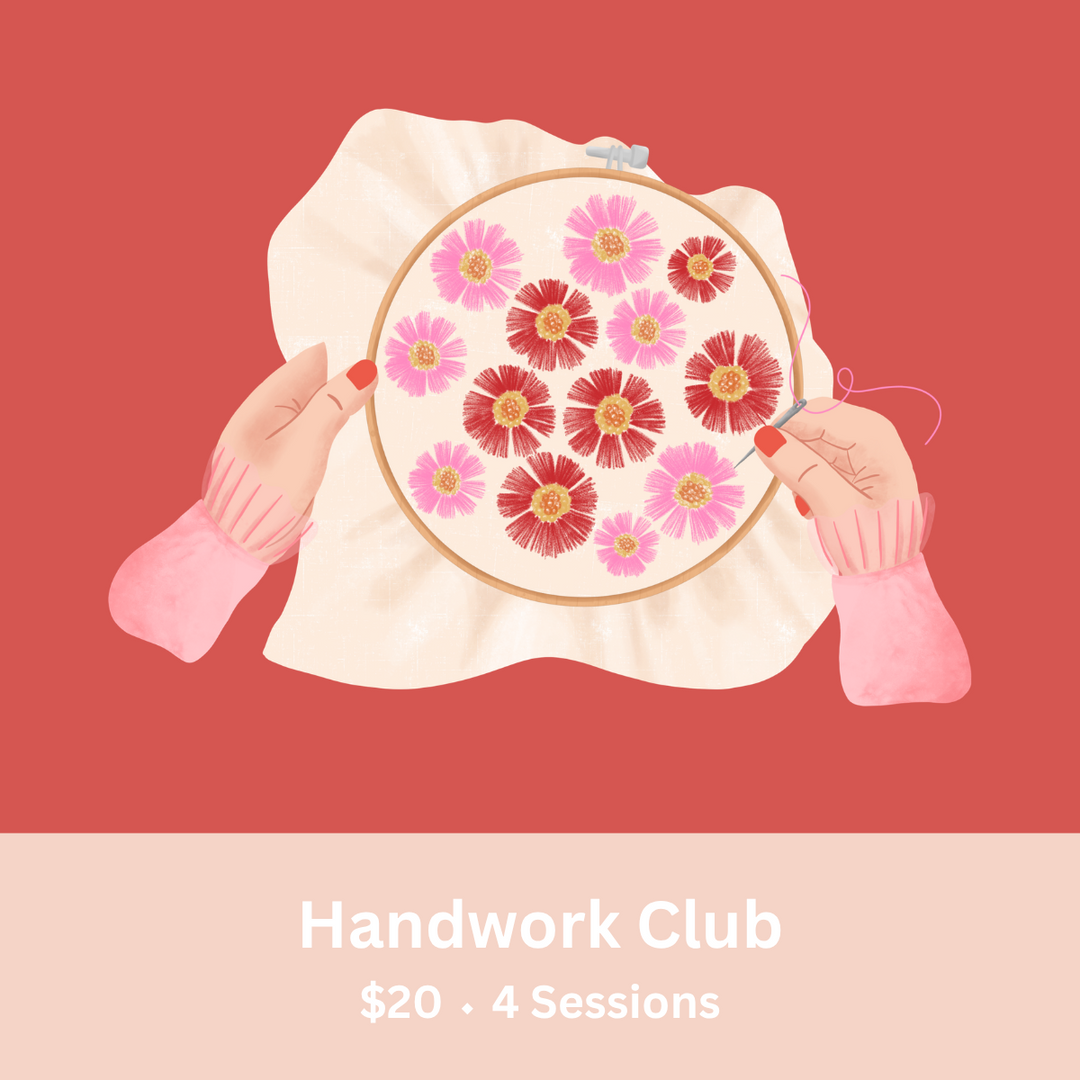 Handwork Club - Last Thursday of the Month  - July through October 2026