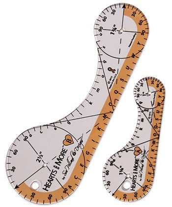 Hearts and More - Small Set - Includes Templates A + B