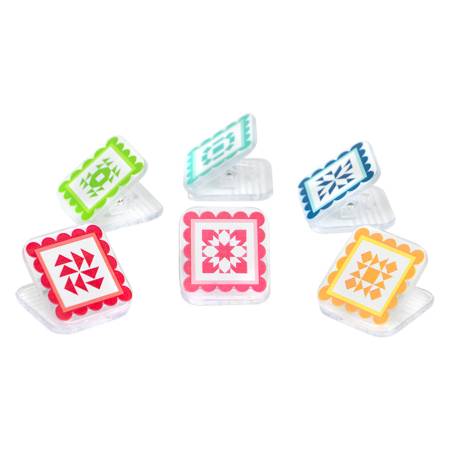 QuiltyClippies Fabric Clips