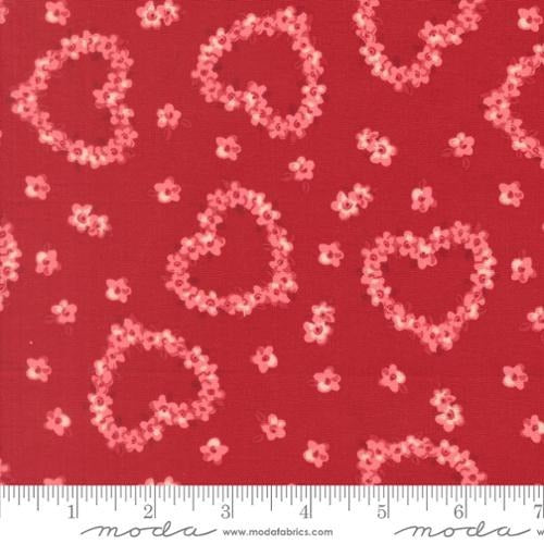 Je T'iame - Rose - 20994 17 - by Stacy Iest Hsu for Moda Fabrics