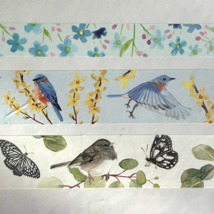 Kasey Melissa Art - Forget Me Nots 10m Washi Tape