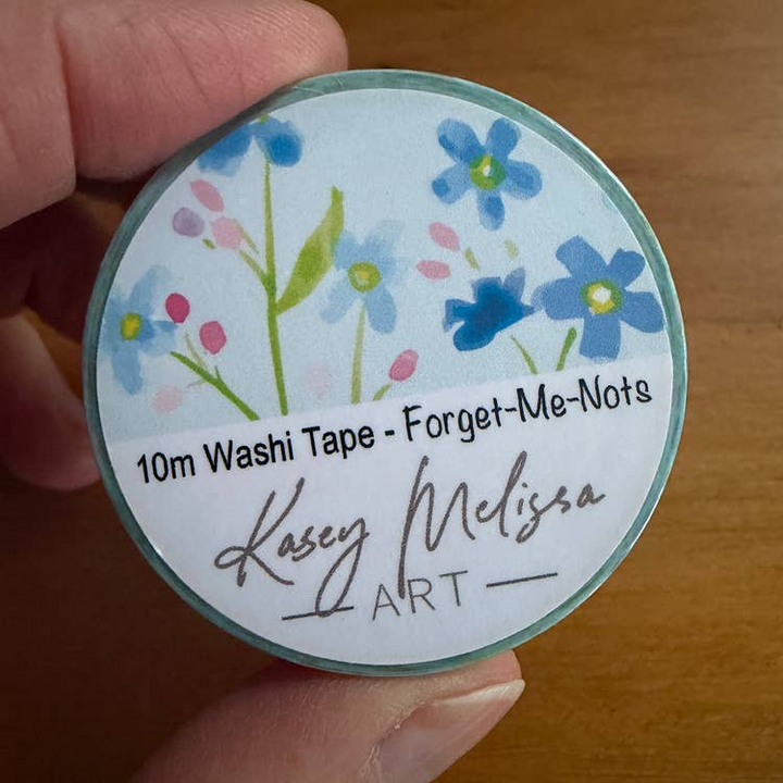 Kasey Melissa Art - Forget Me Nots 10m Washi Tape