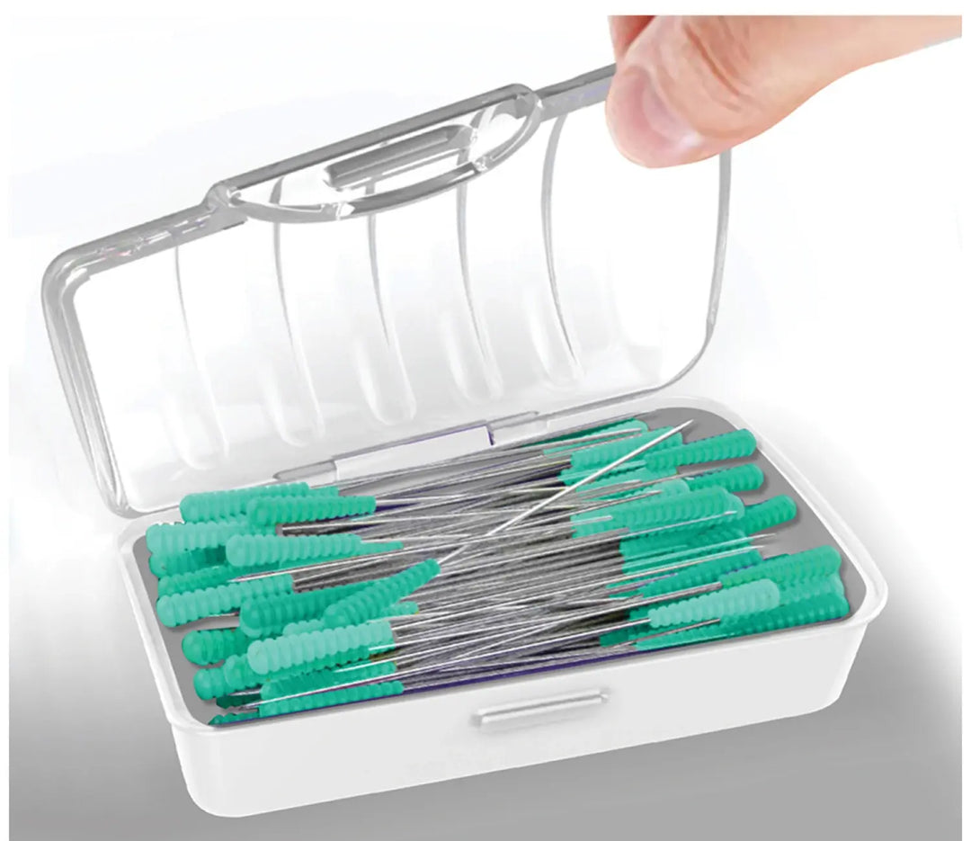 Magic Pins Patchwork Extra Fine 50pc Green