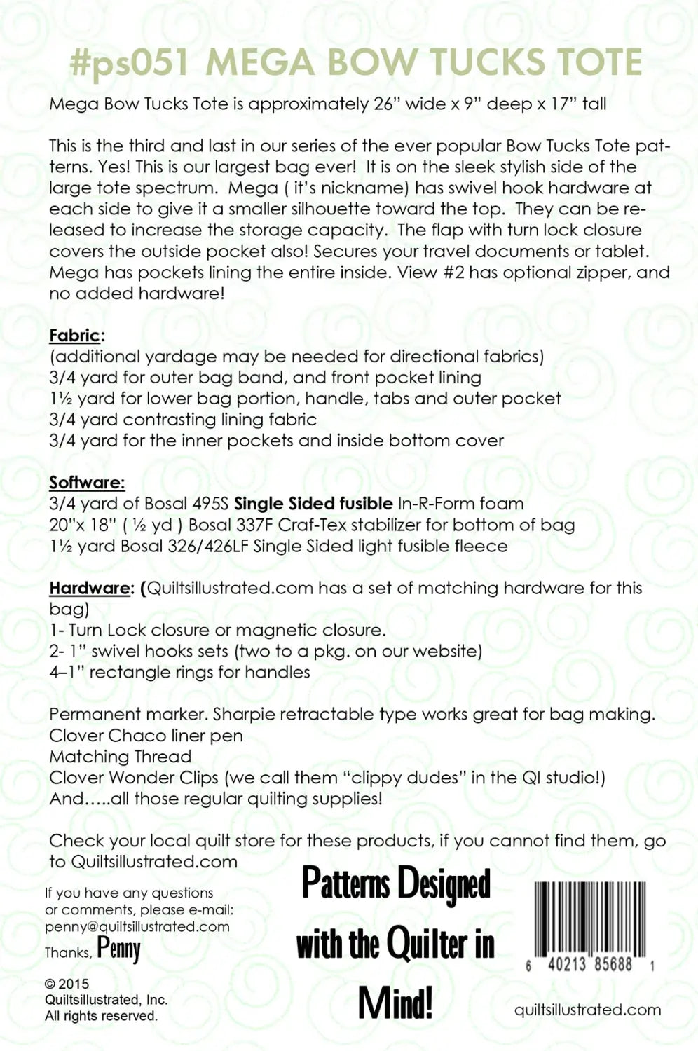Mega Bow Tucks Tote
