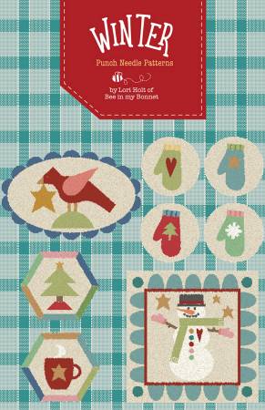 Lori Holt Winter Punch Needle Pattern
