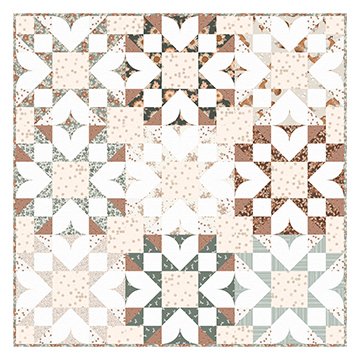 Great Expectations Quilt Pattern - PTNF106 - By Bernadett Urbanovics for Figo Fabrics