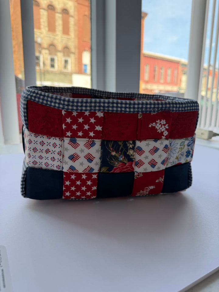 Patriotic Biscuit Basket Kit