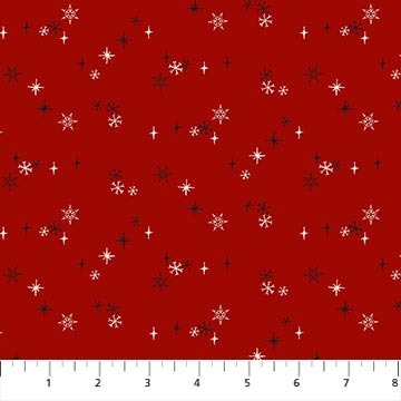 Rudolph the Red-Nosed Reindeer - Dark Red - RD1010-26 - by Northcott