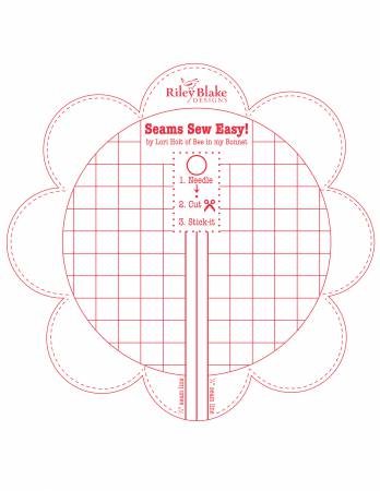 Lori Holt Seam Guide In Color Red