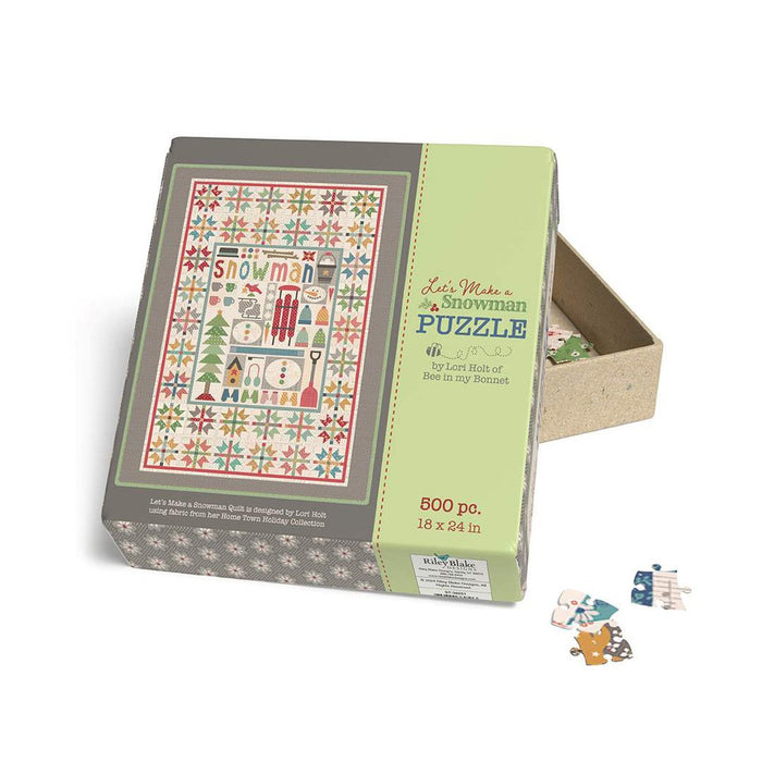 Lori Holt Let's Make a Snowman Puzzle - ST-36051