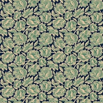 Skinny Bolt - Grat & Grace - Vintage Floral - 2.5YD