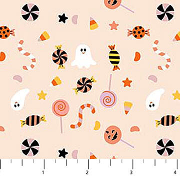 Sweet Treats - Peach - 91262-53 - By Figo Fabrics