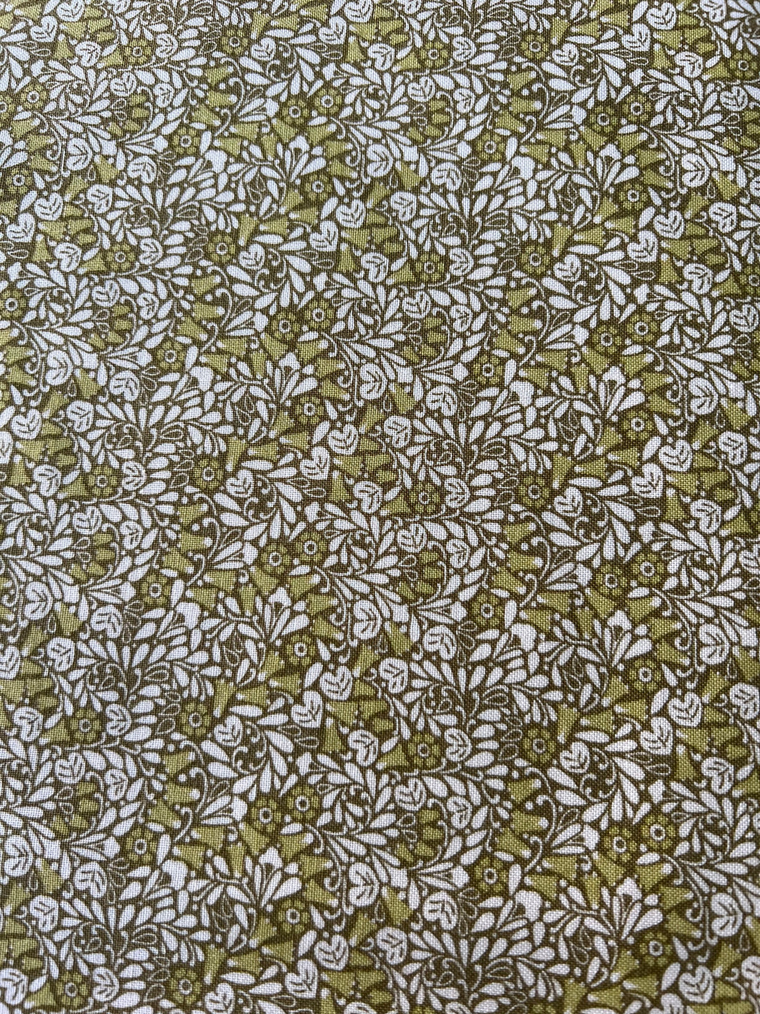 Tan and Green Leaves