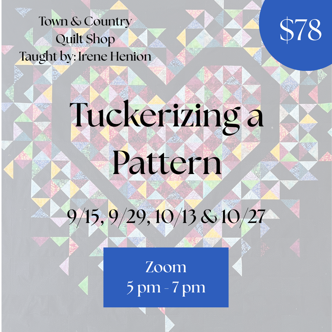 Tuckerizing a Pattern - Zoom