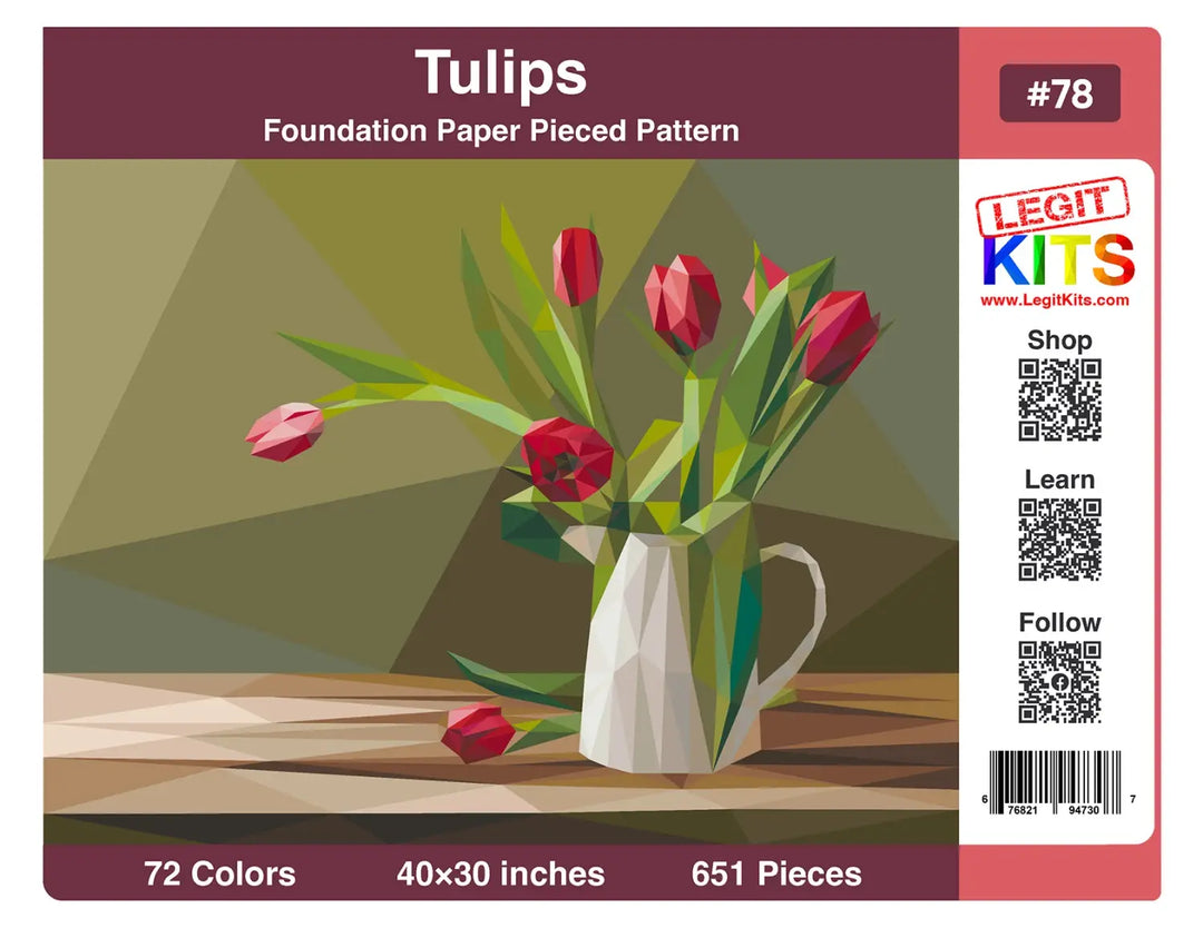 Tulips Legit Kit Pattern