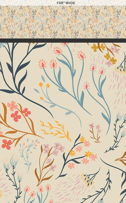 Hillside Meadow Wide Backing Fabric