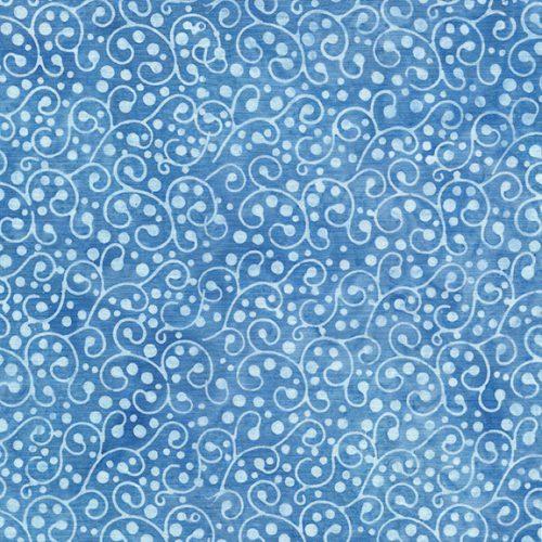 Dot Swirl-Blue Harbor