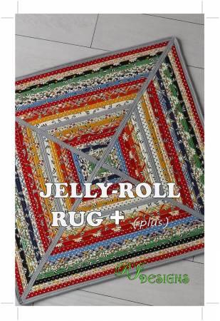 Jelly Roll Rug Plus Pattern