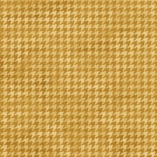 Houndstooth || Gold